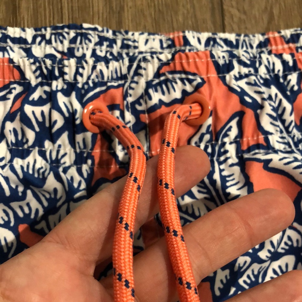 NWOT GEORGE Tropical Print Pocketed Swim Trunks Swim Shorts - Picture 4 of 10